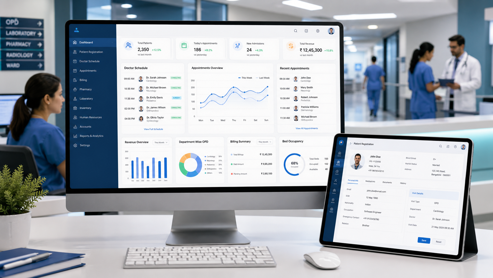 Hospital ERP Software